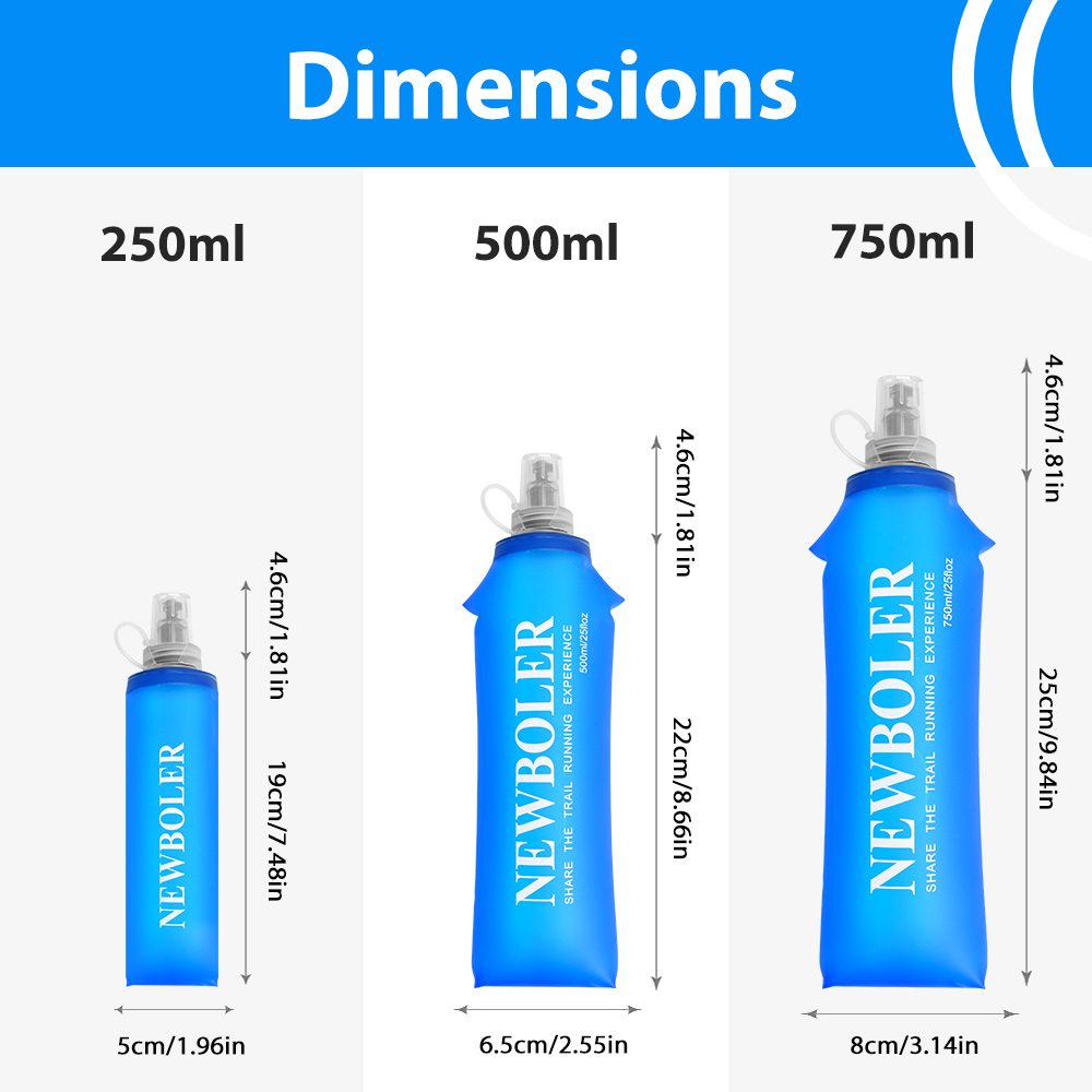 750ML Water Bottle TPU Folding - đánh giá và giá Water Bag Collapsible