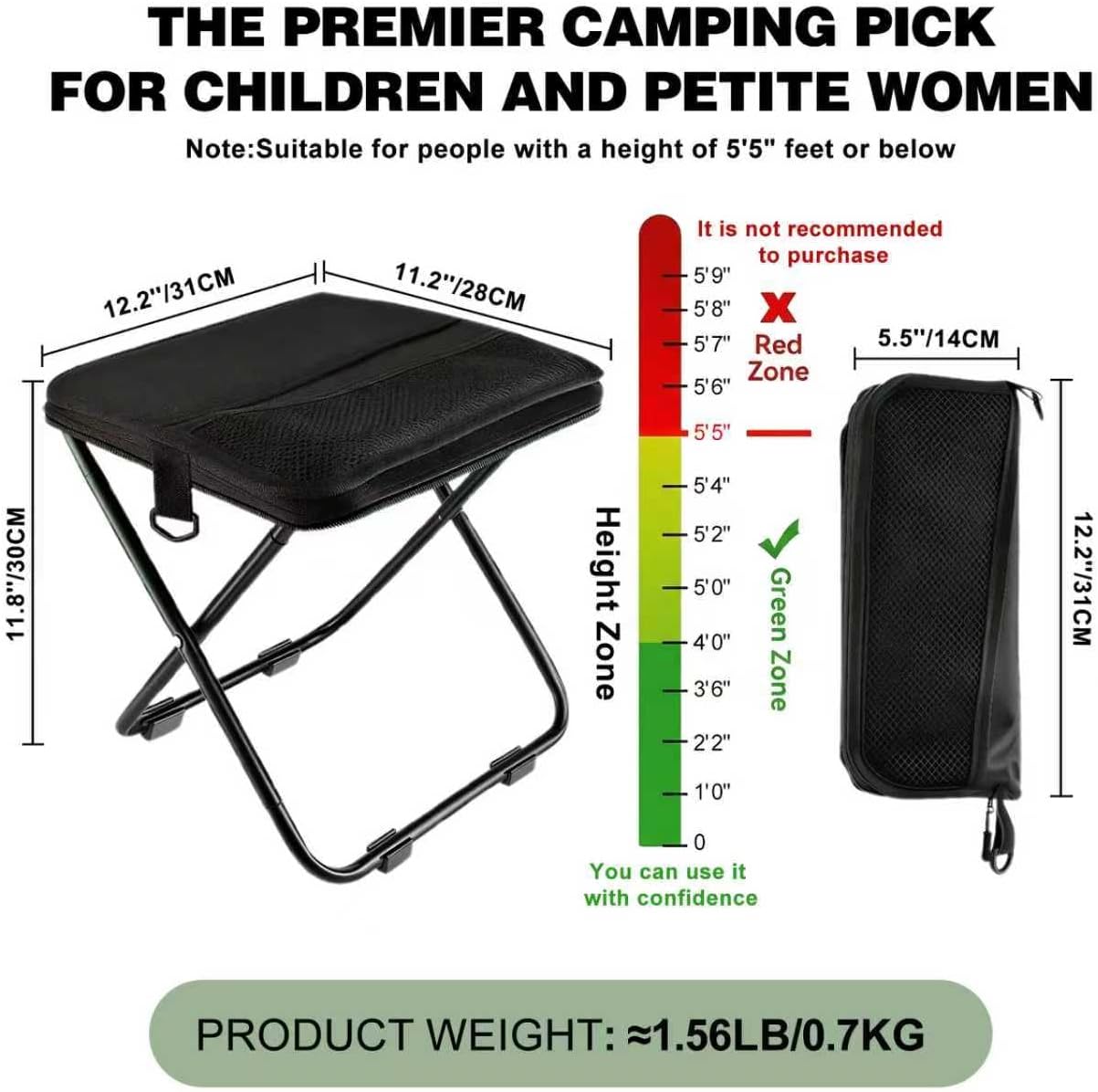 GMOX Camping Stool Portable Ch - đánh giá và giá Fishing Kit Compact