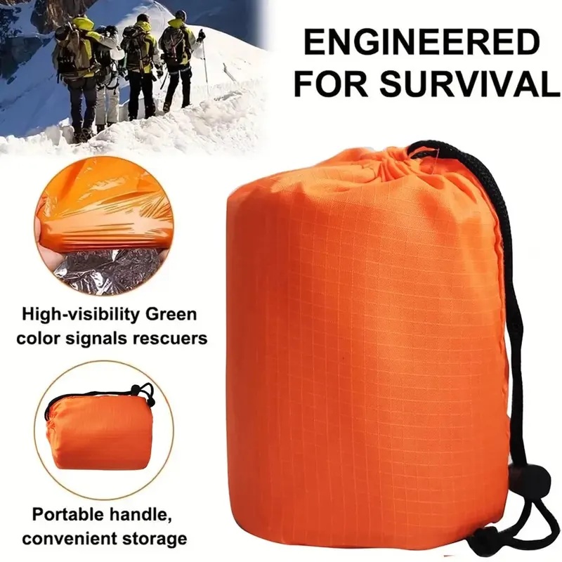 Emergency Sleeping Bag Ultra W - đánh giá và giá Emergency Mylar Tent