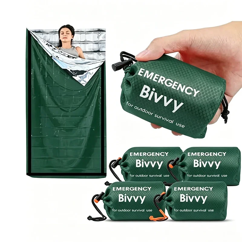 Emergency Sleeping Bag, PE Alu - đánh giá và giá Bivy Bag Emergency